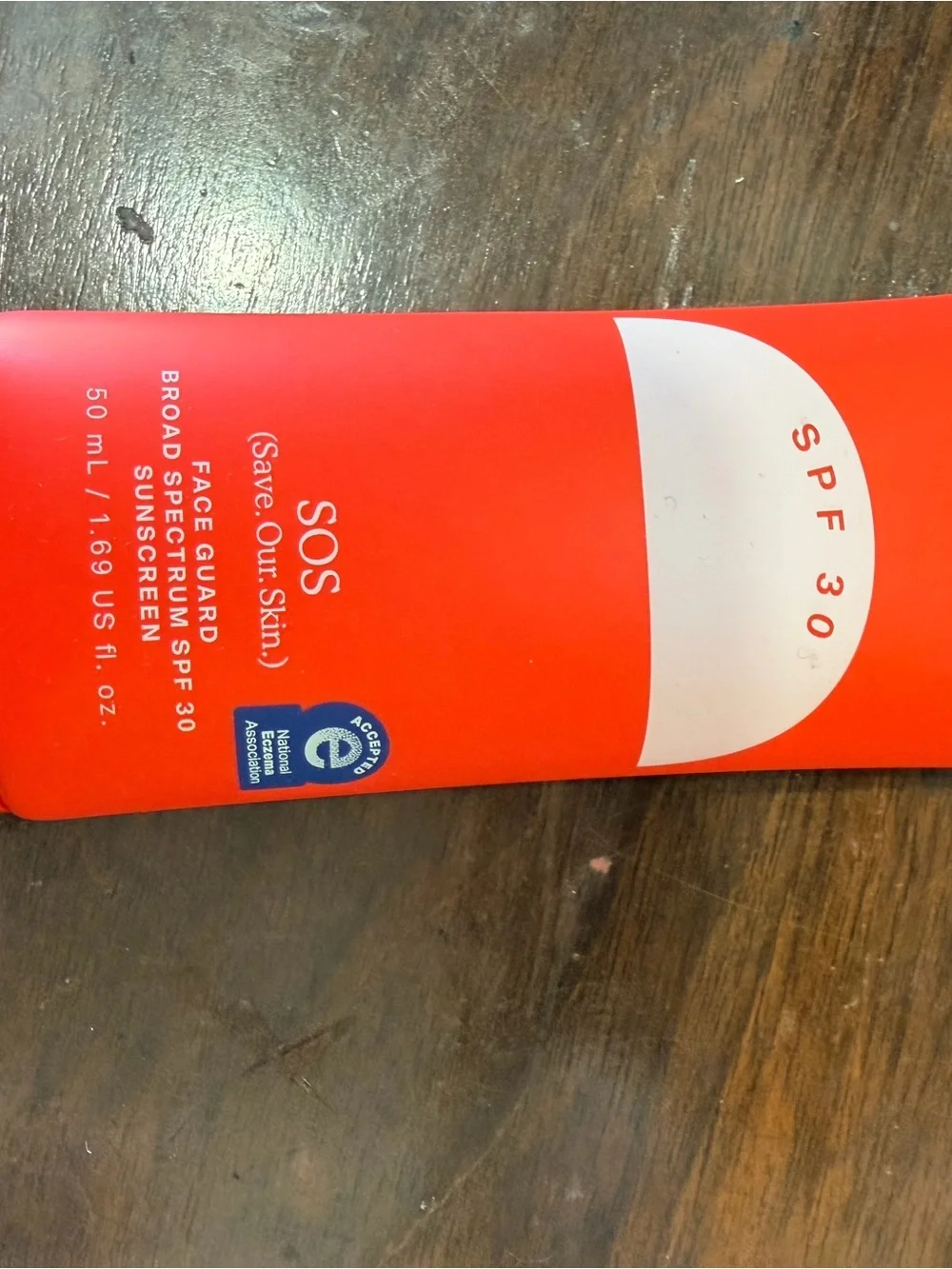 Tower 28 SOS Face Guard SPF 30 - Bright Orange Tube